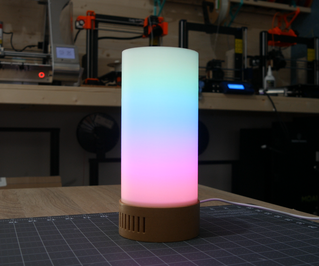 3D Printed LED Mood Lamp 15 Steps (with Pictures) Instructables