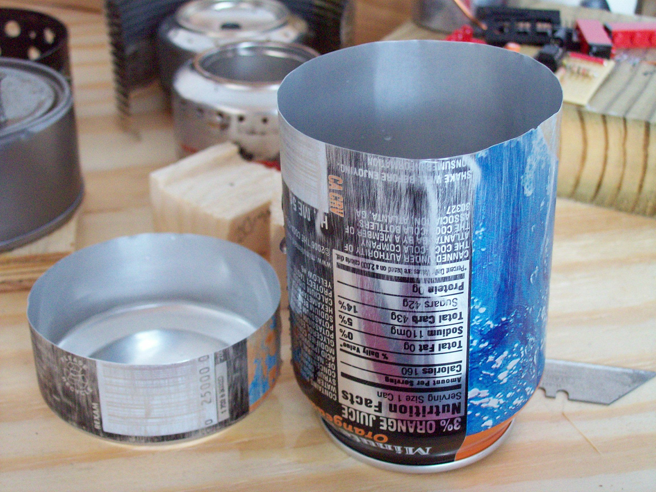 Mini Camping Stove 7 Steps Instructables