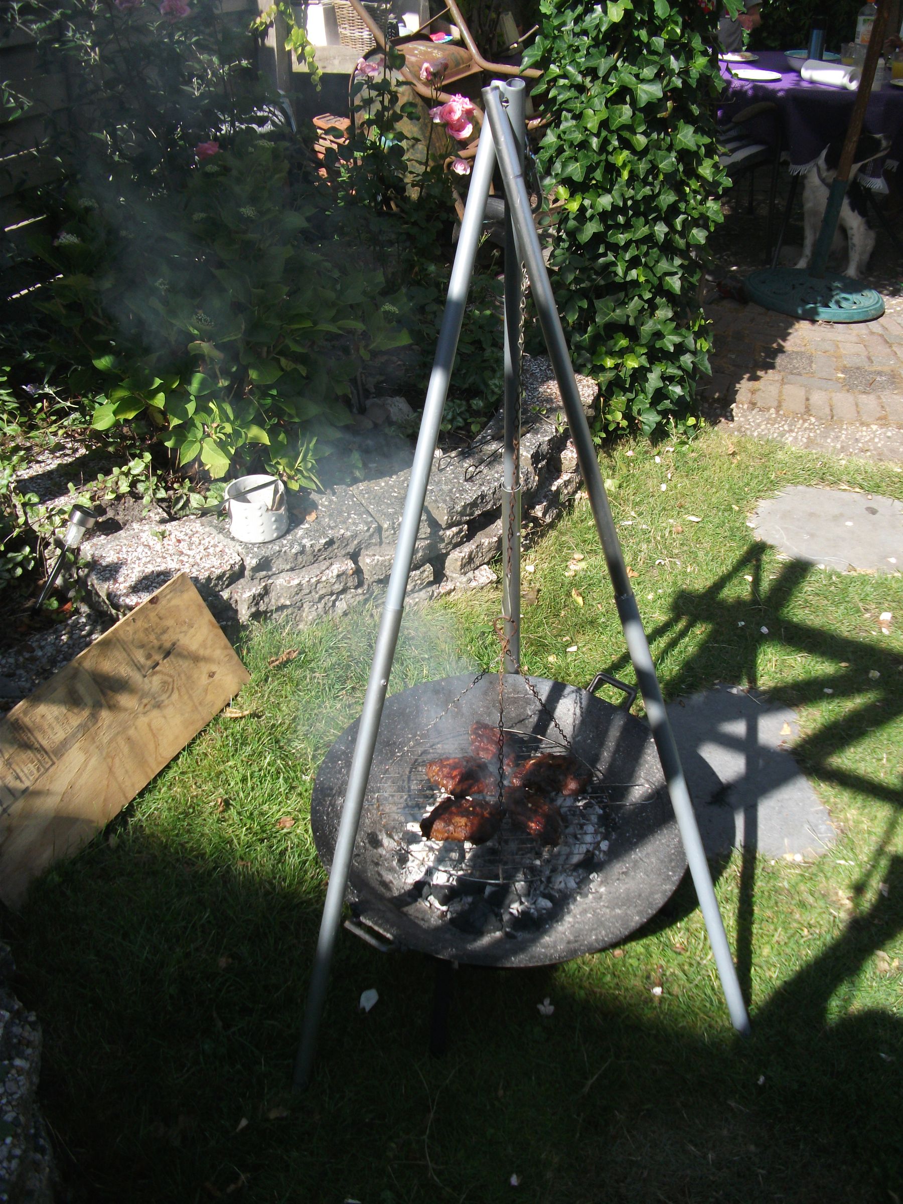 Campfire Barbecue Tripod 5 Steps (with Pictures) Instructables