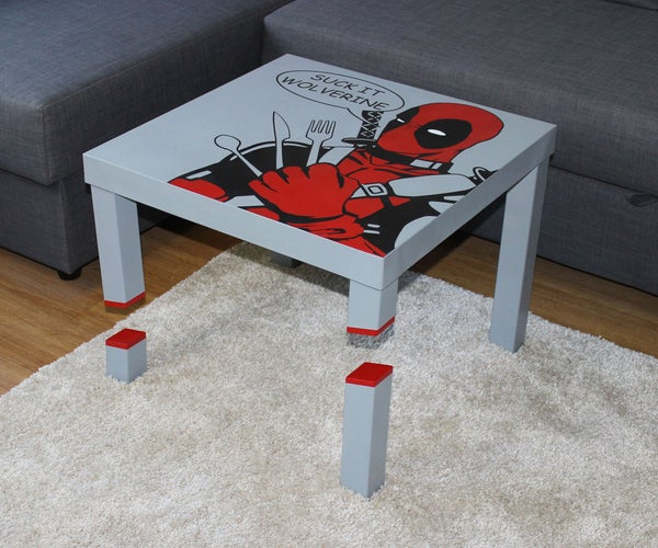 Sliced Deadpool LACK Table 2.0