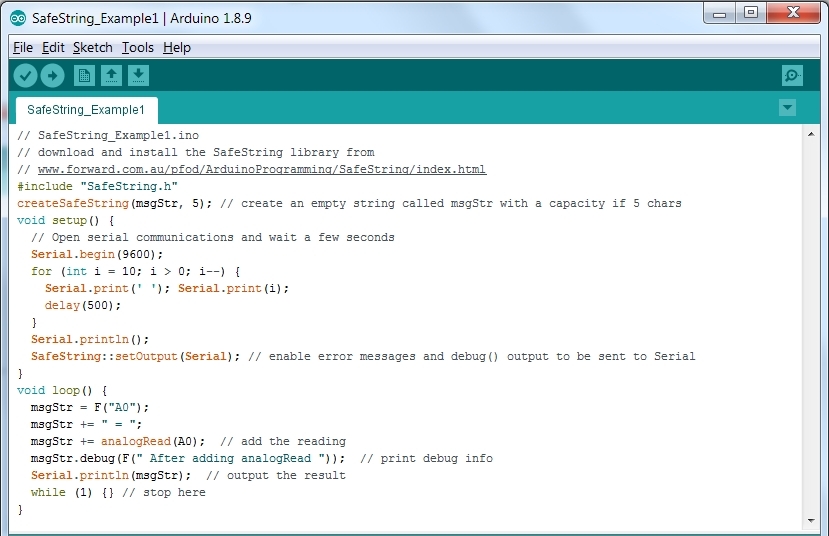 arduino str