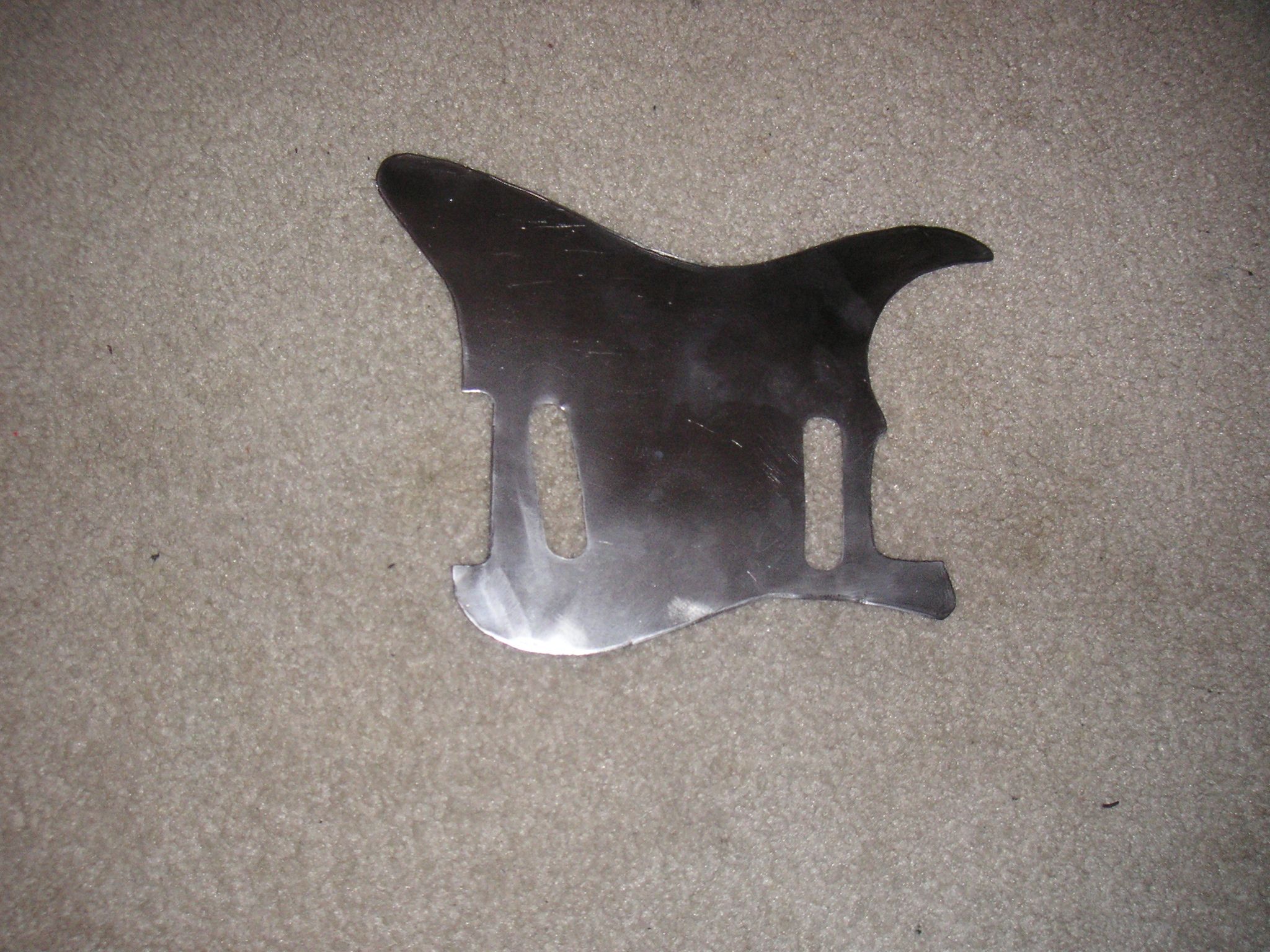 How to Make a Custom Metal Guitar Pickguard! 9 Steps Instructables
