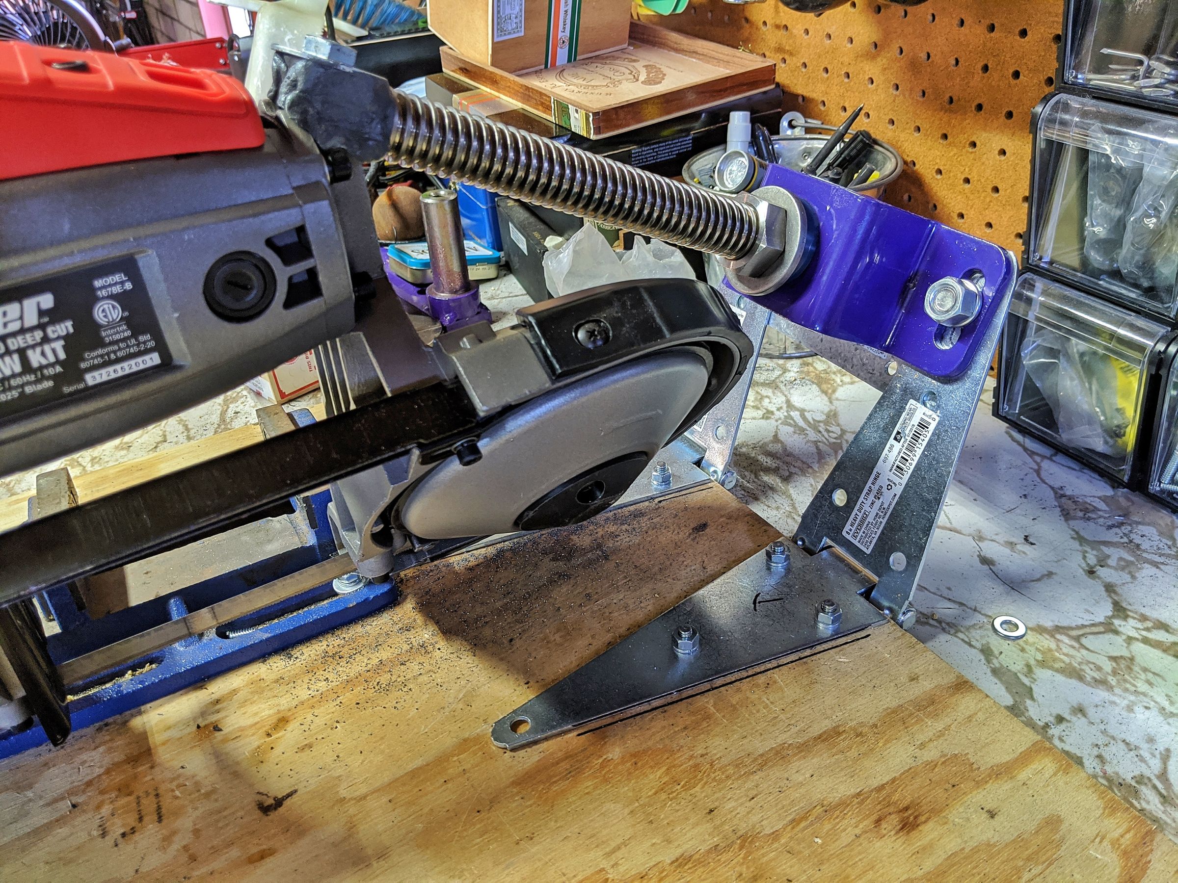Portable Band Saw Chop Saw Stand 3 Steps Instructables