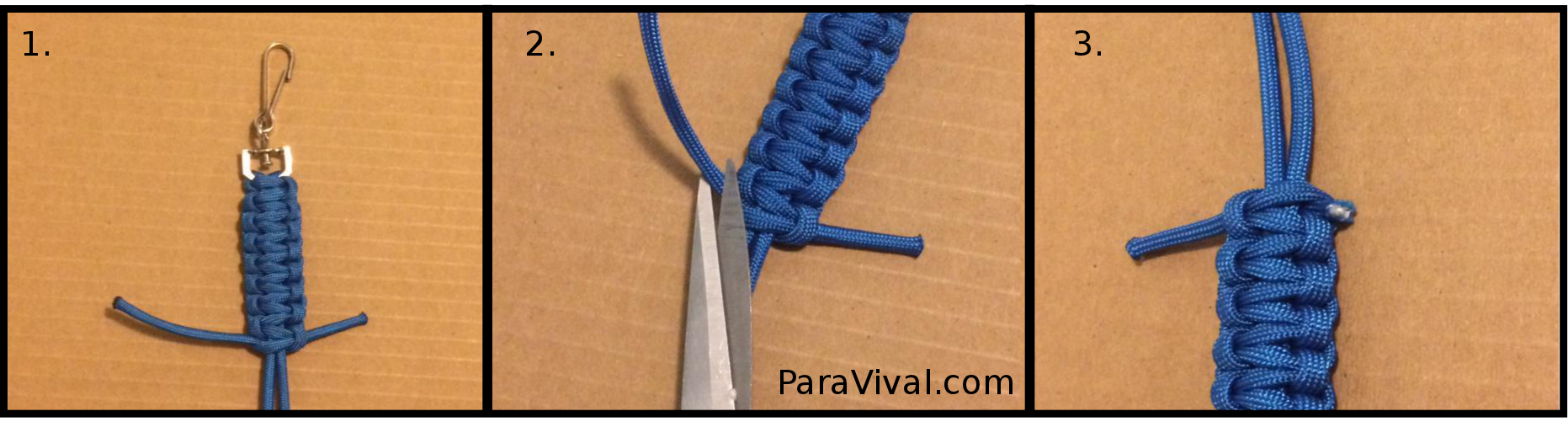 Basic Cobra Paracord Survival Lanyard : 8 Steps - Instructables