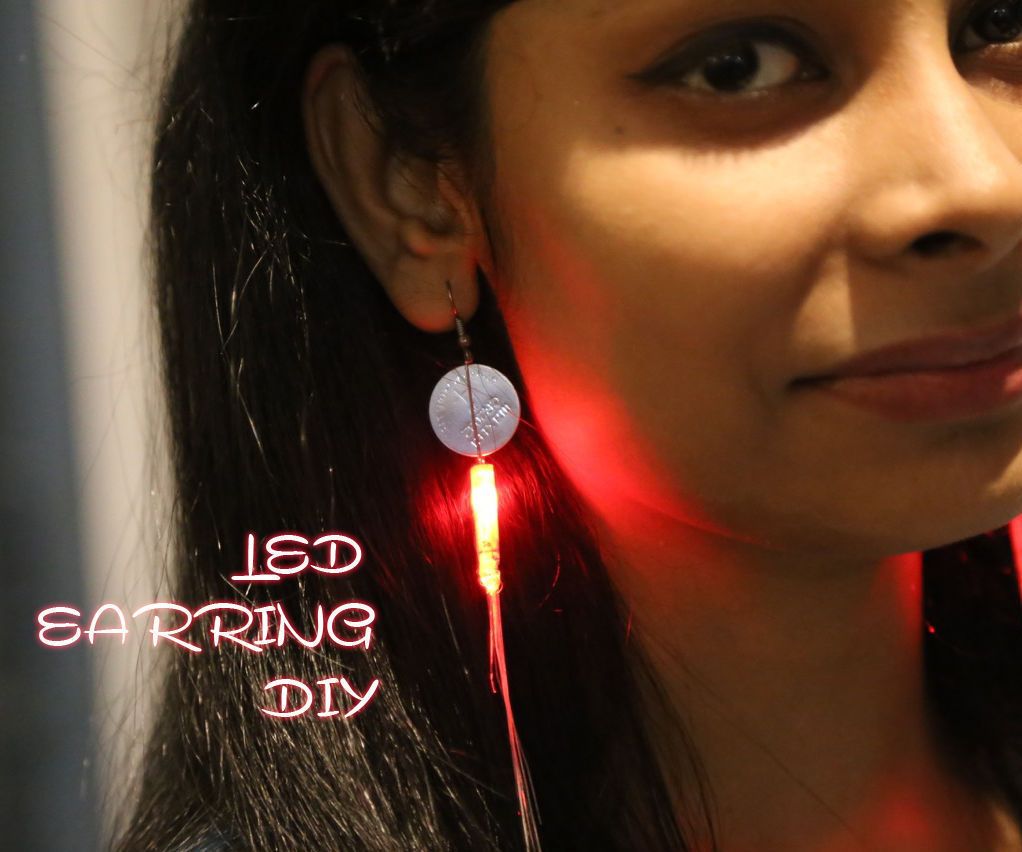 Night Shower a DIY LED Earring 5 Steps (with Pictures) Instructables