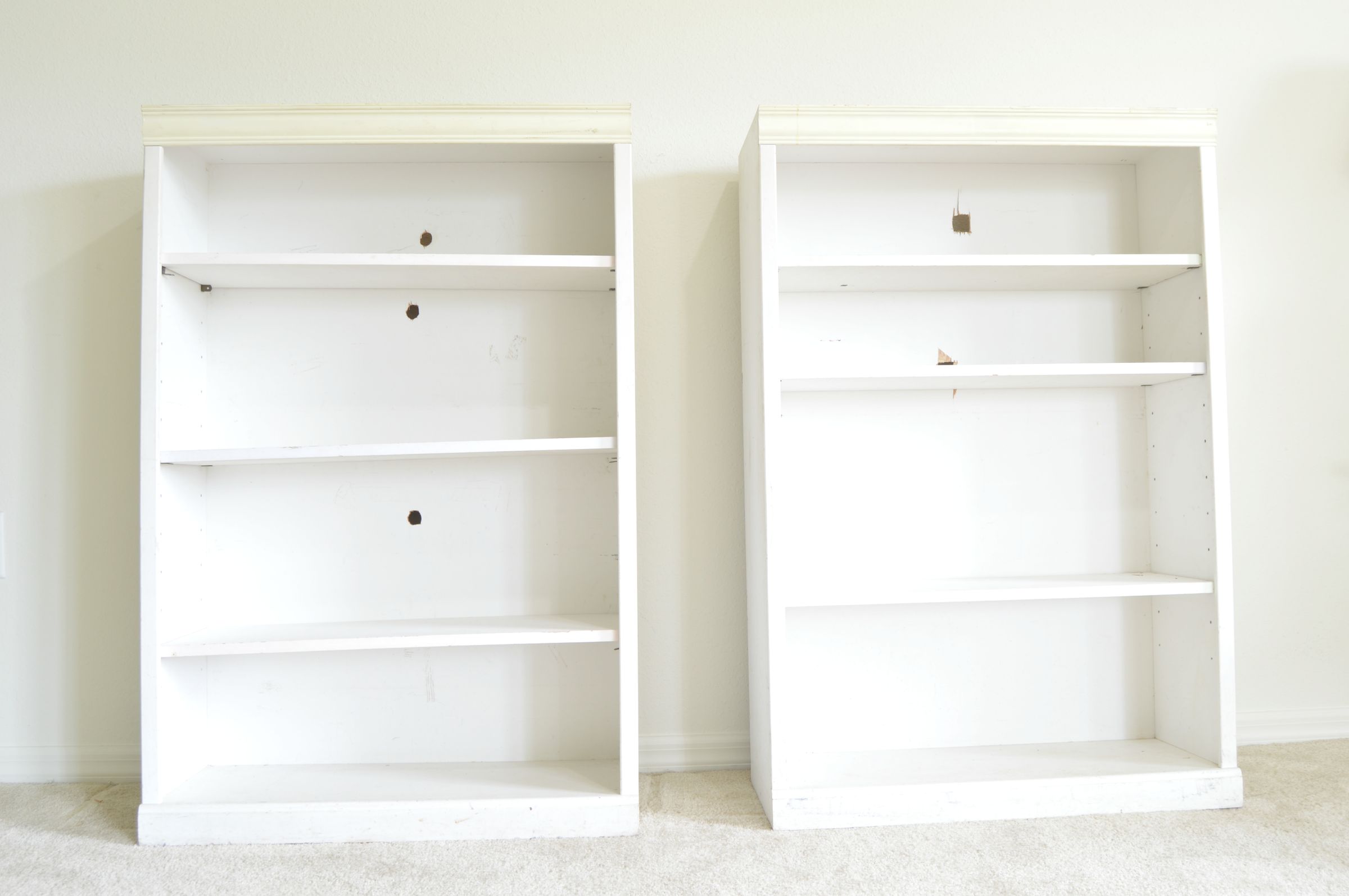 How to Add Curtains to Bookshelf Bookshelf Makeover 9 Steps (with