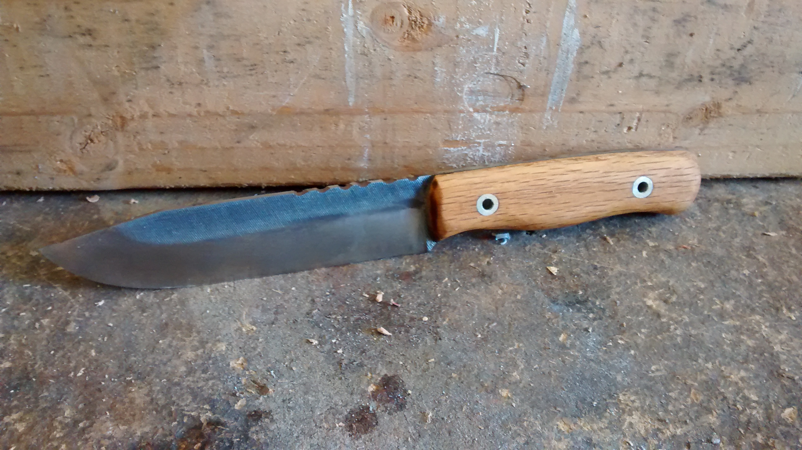 Homemade Knife From a File