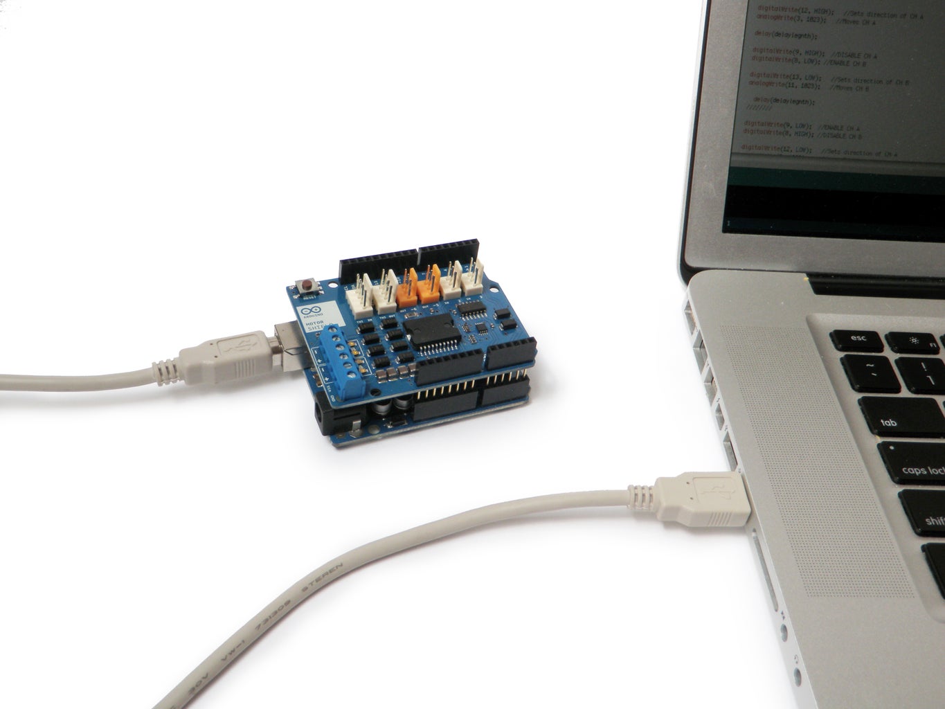 Arduino Motor Shield Tutorial : 6 Steps (with Pictures) - Instructables