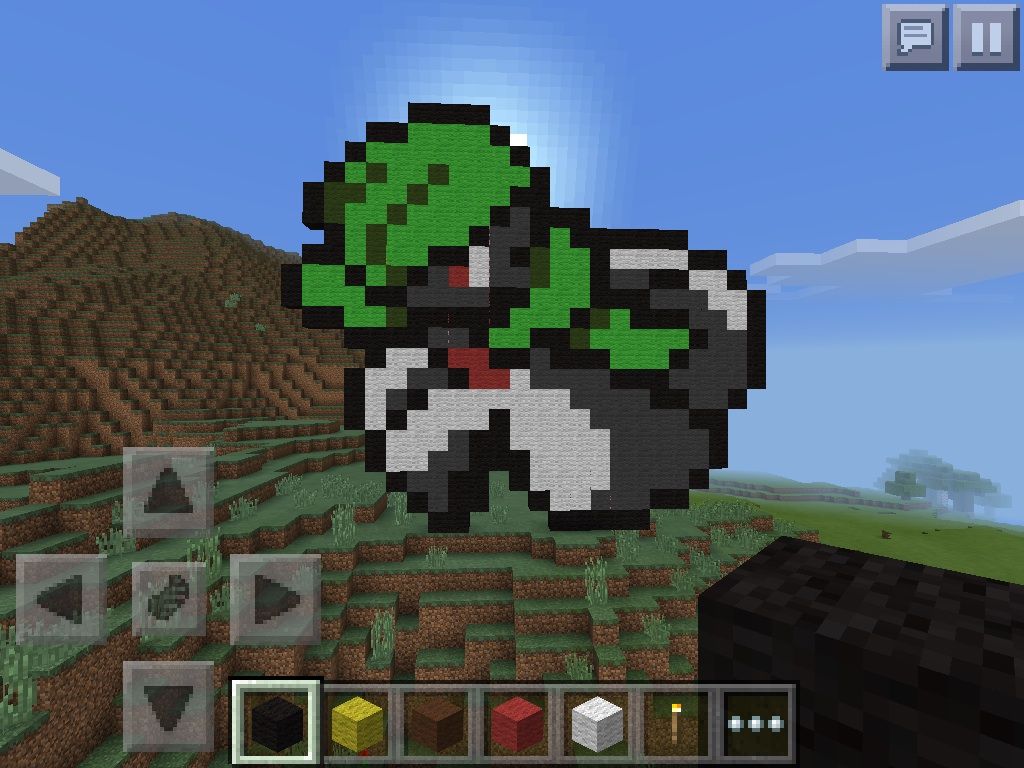 Minecraft How To S Pokemon Sprites Pixel Art 6 Steps Instructables