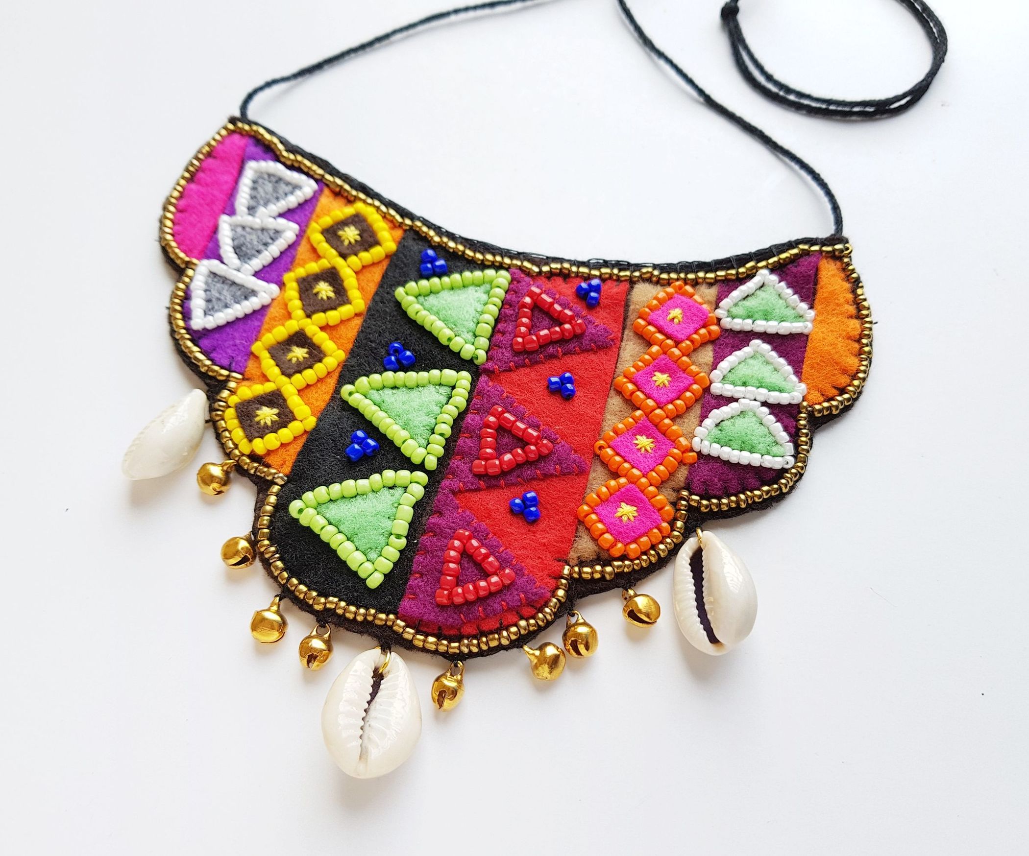 DIY Ethnic Inspired Necklace : 8 Steps (with Pictures) - Instructables