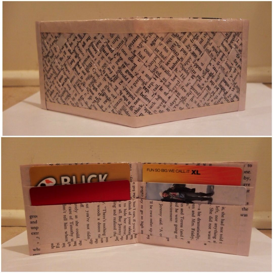 Woven Book Wallet 7 Steps (with Pictures) Instructables