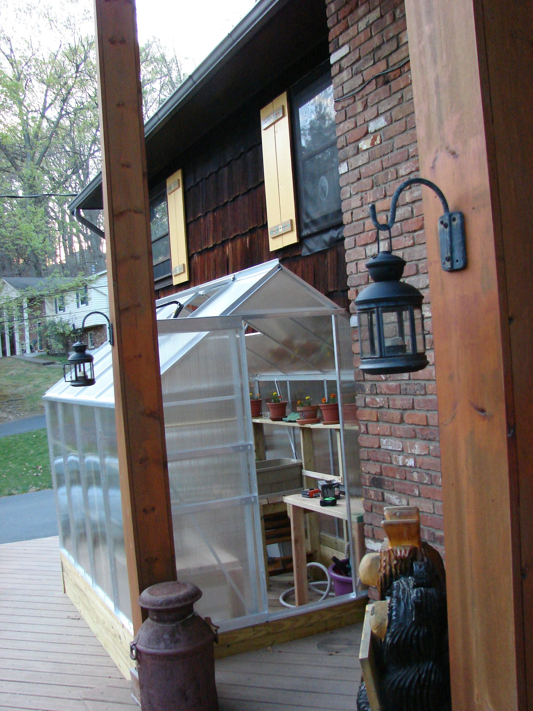 Building and Improving the Harbor Freight 6x8 Greenhouse 11 Steps