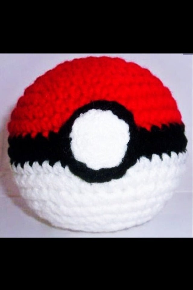 Crochet Pokeball : 6 Steps (with Pictures) - Instructables