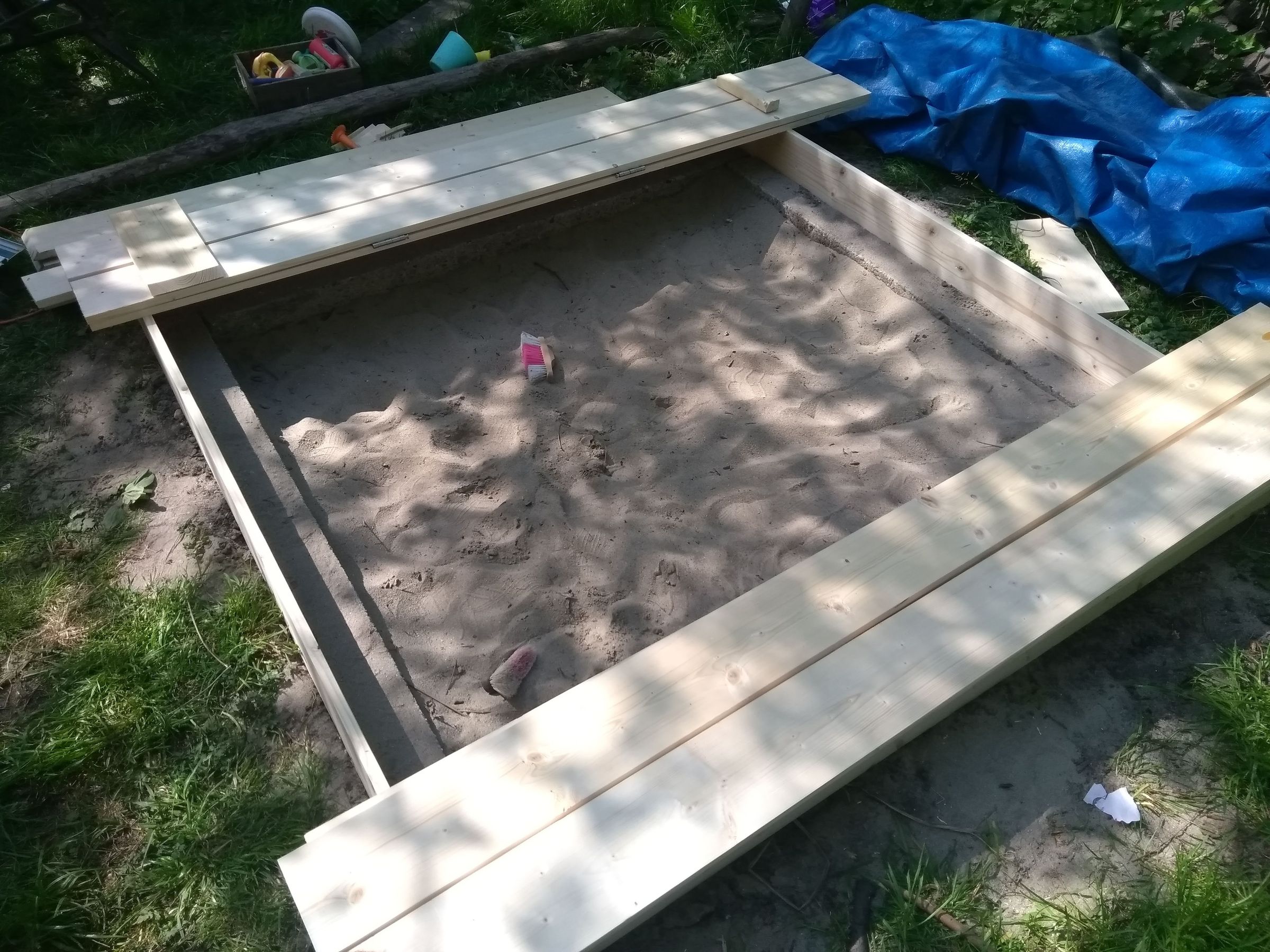 Sandbox Lid With Bench (Zandbak Deksel Met Bankje) 5 Steps (with