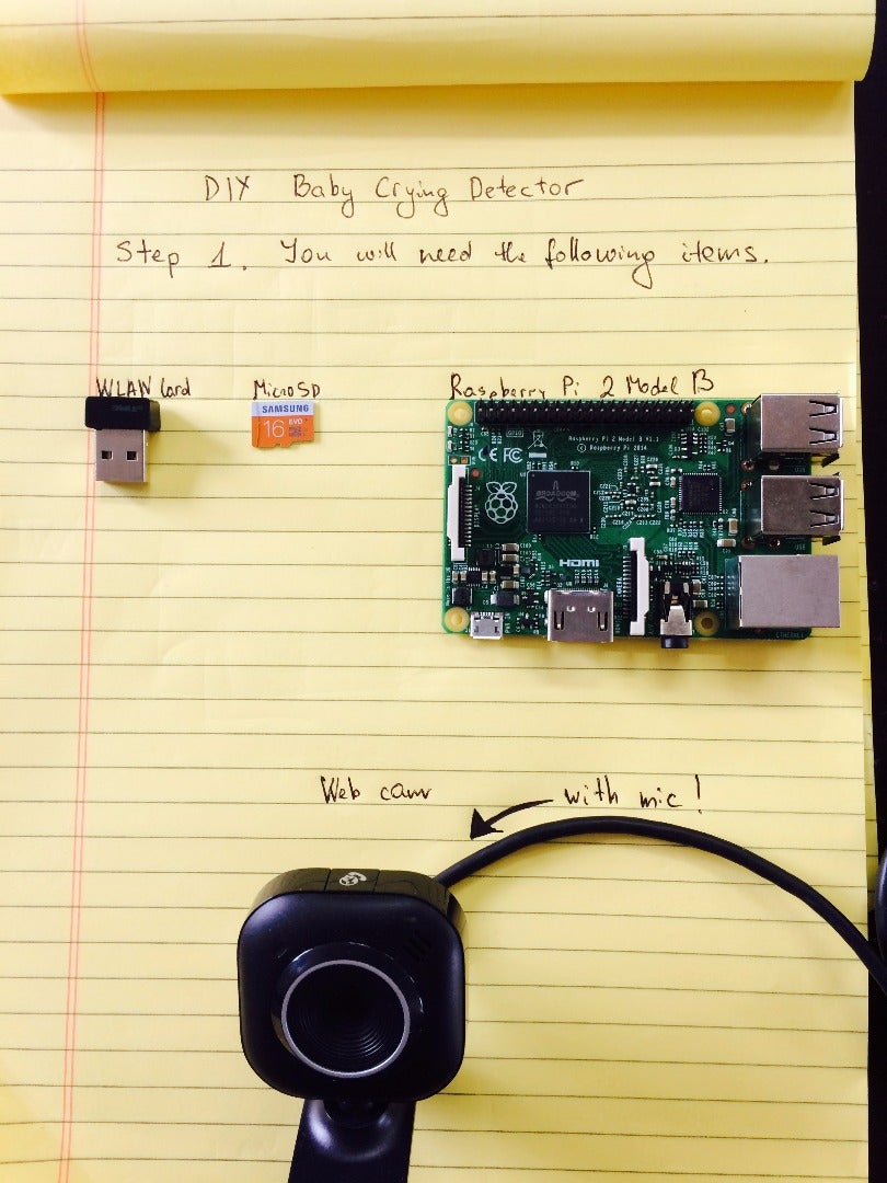 Easy Diy Baby Crying Detector With Raspberry Pi 9 Steps Instructables Easy Diy Baby Crying Detector With Raspberry Pi 9 Steps Instructables