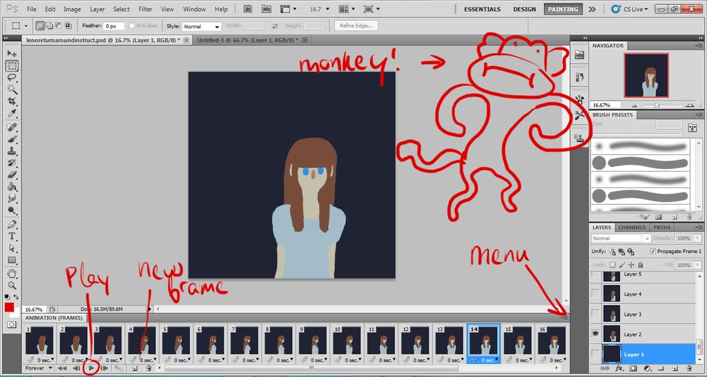 create an animated gif in photoshop cs5