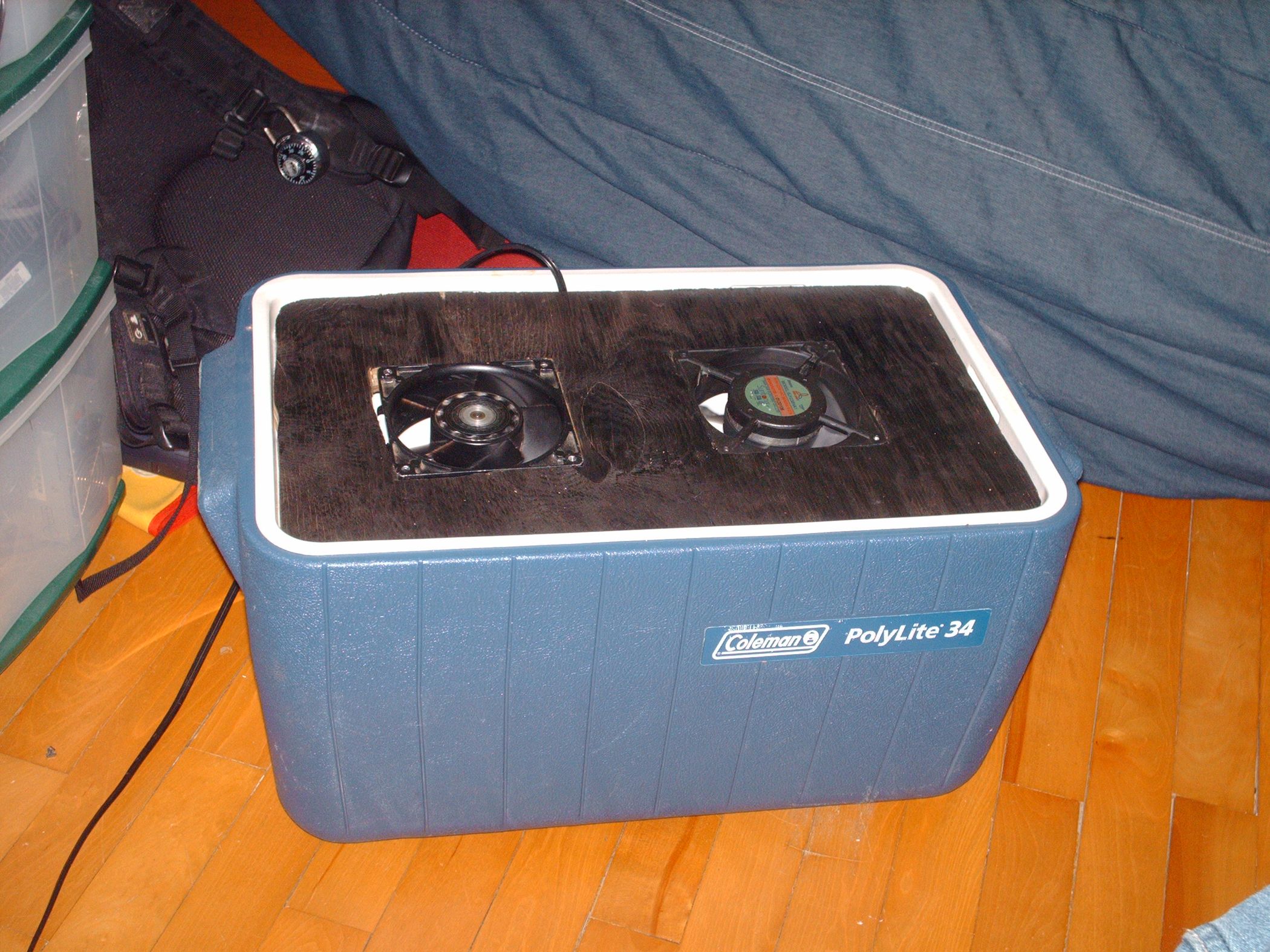 DIY Cheap & Small Air Conditioner 6 Steps Instructables