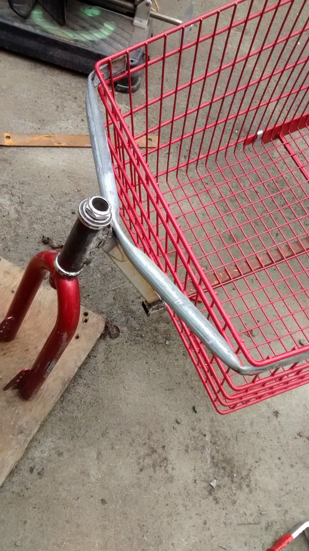 Build a Shopping Cart Cargo Bike 7 Steps (with Pictures) Instructables