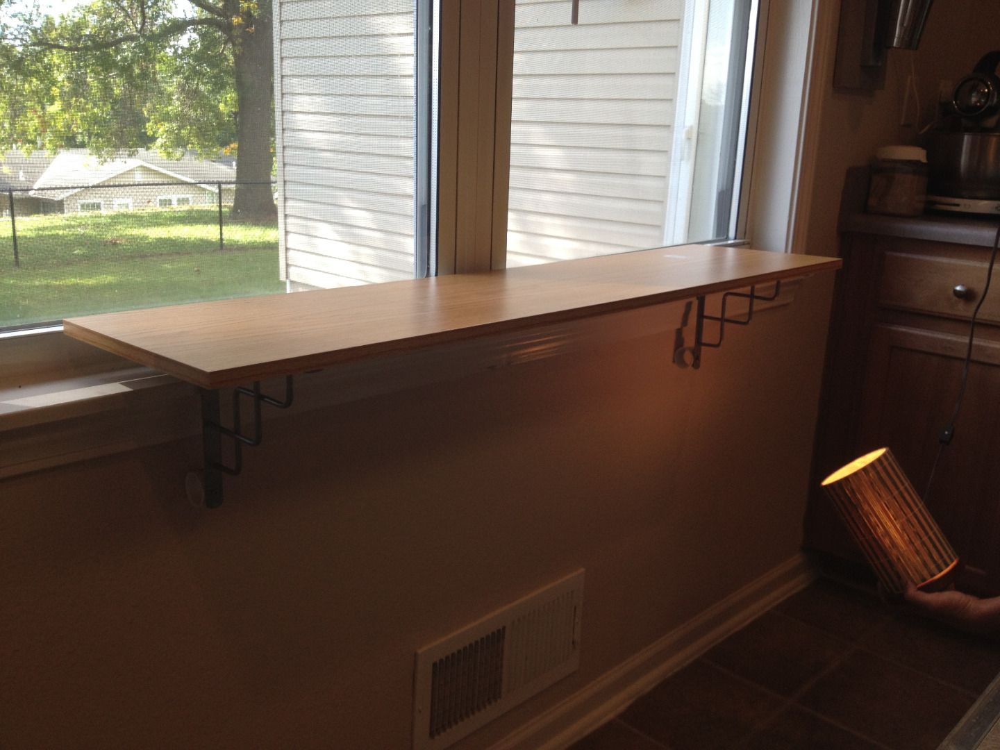 Easy Window Shelf for Cats and Other Light Uses Like a Garden. 6