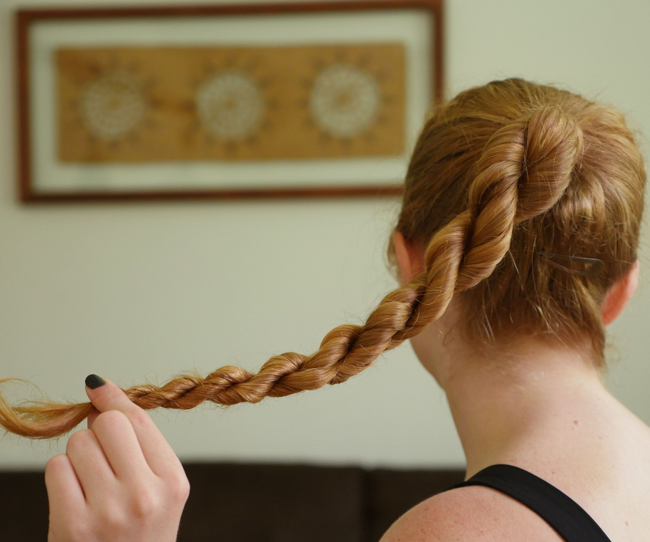Rope Twist Hairstyle 4 Steps (with Pictures) Instructables