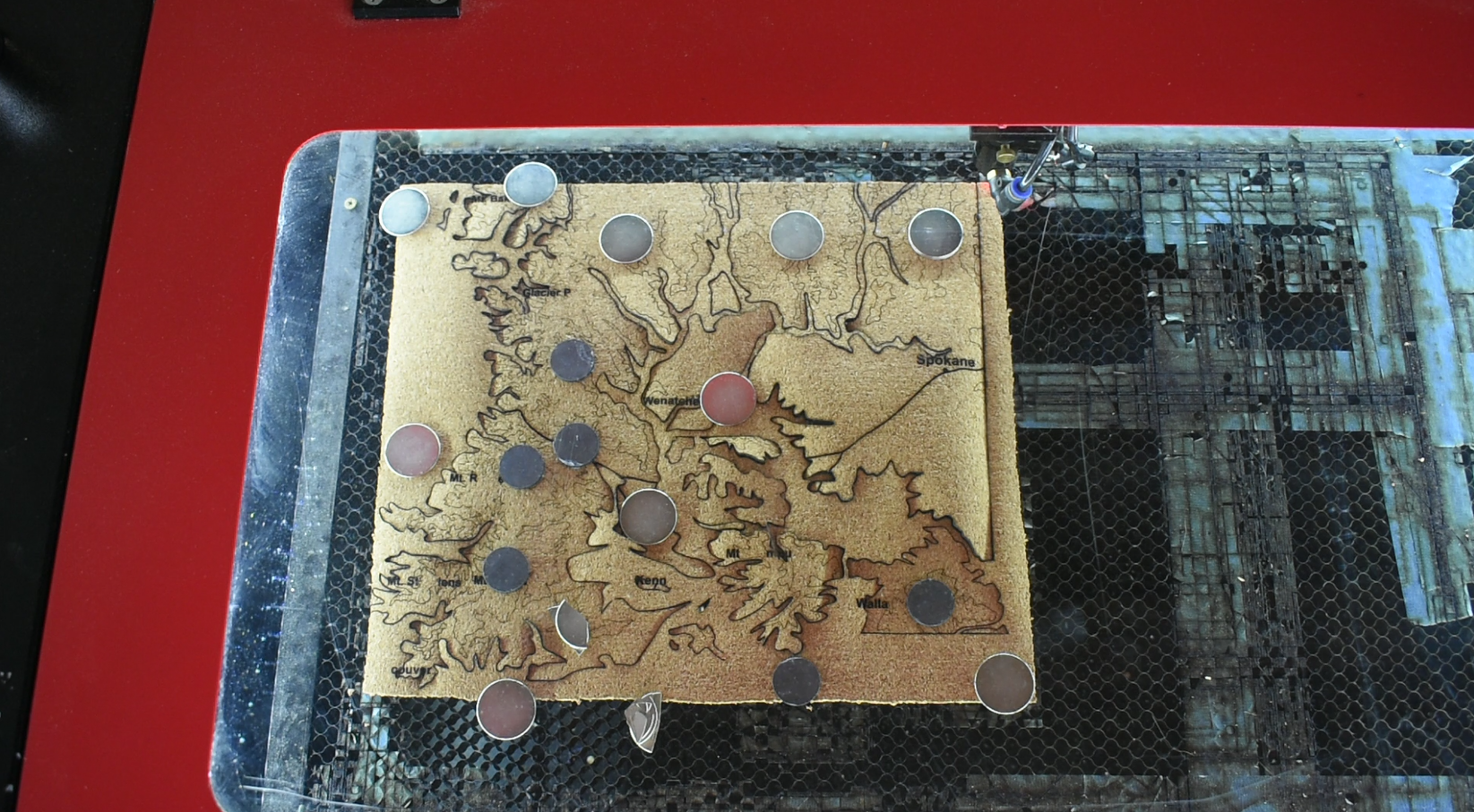 Topographical Push Pin Map : 13 Steps (with Pictures) - Instructables