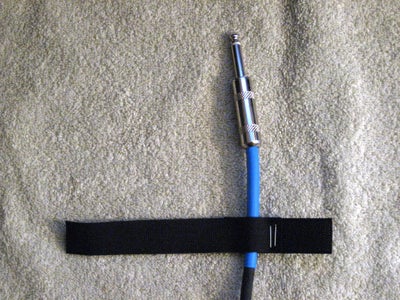 how to use a velcro cable tie