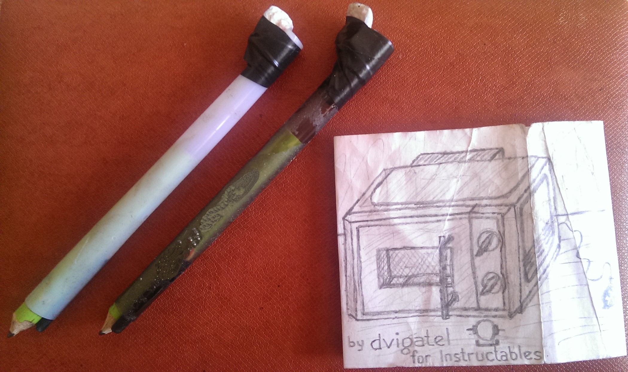 Pencil Extender With Eraser Instructables