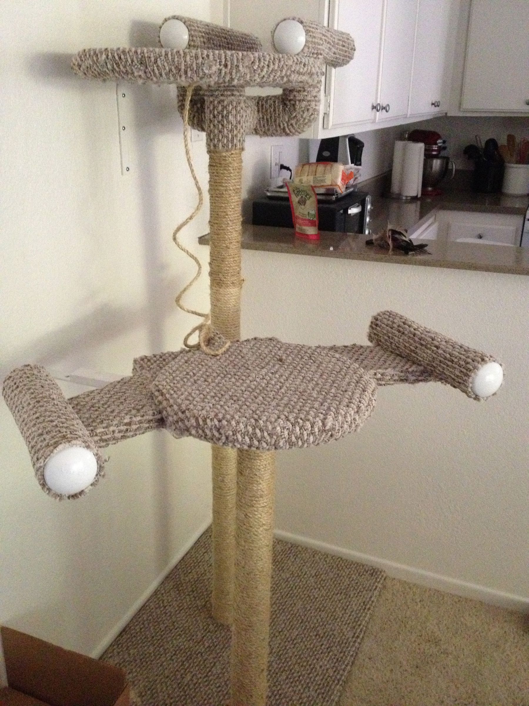 star trek cat tree