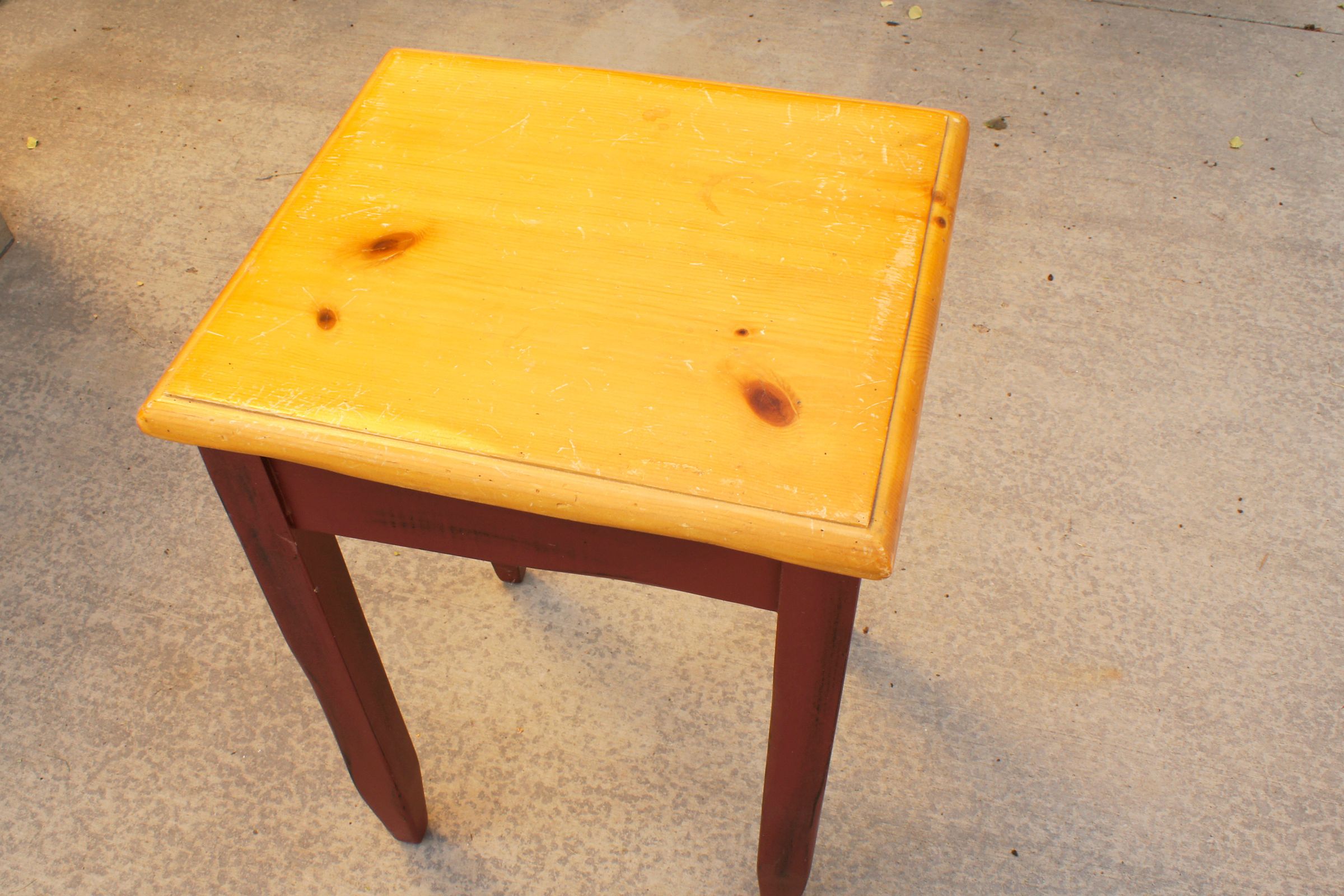 End Table With Glass Mosaic Tile Inlaid Top 13 Steps (with Pictures