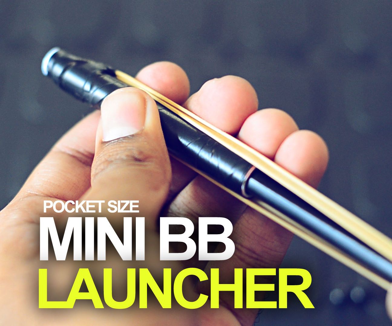 DIY guide for Mini BB launcher with step-by-step instructions