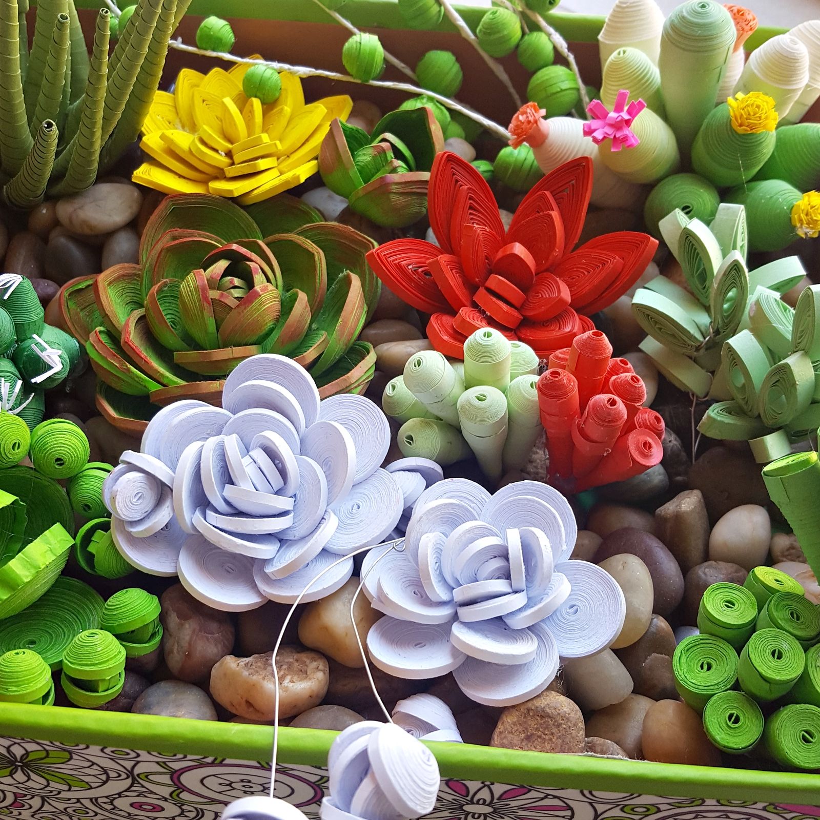 Paper Quilling Succulent Garden 10 Steps (with Pictures) Instructables