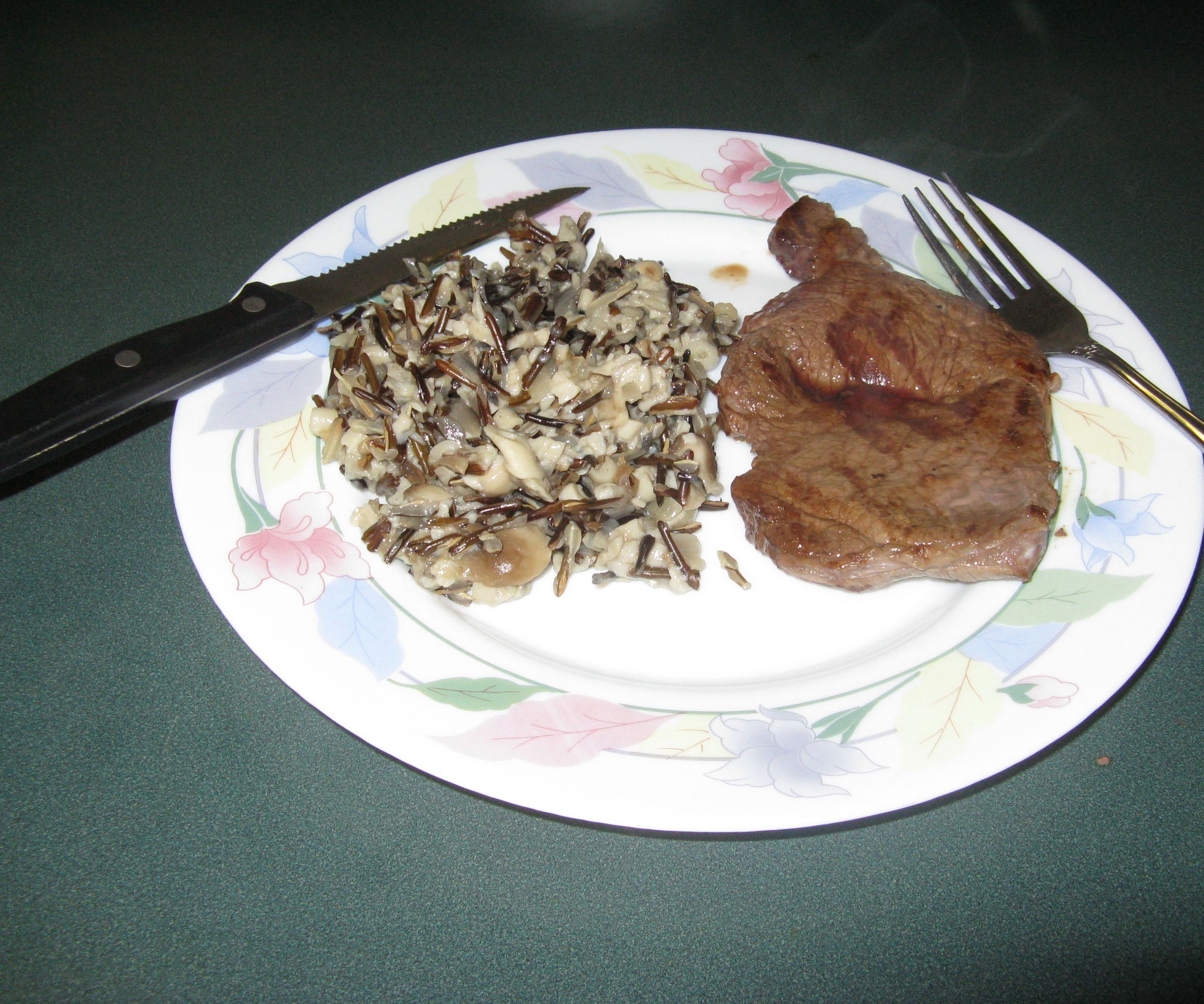 Wild Rice & Shaggy Manes 