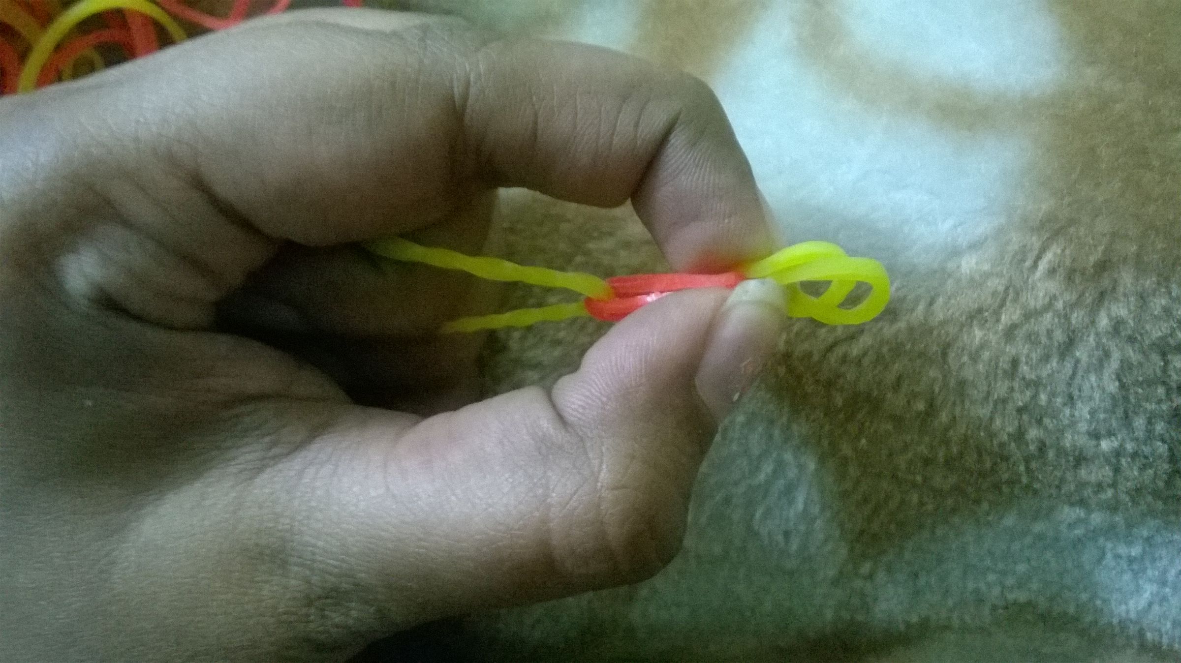 Rubber Band Chains 8 Steps Instructables