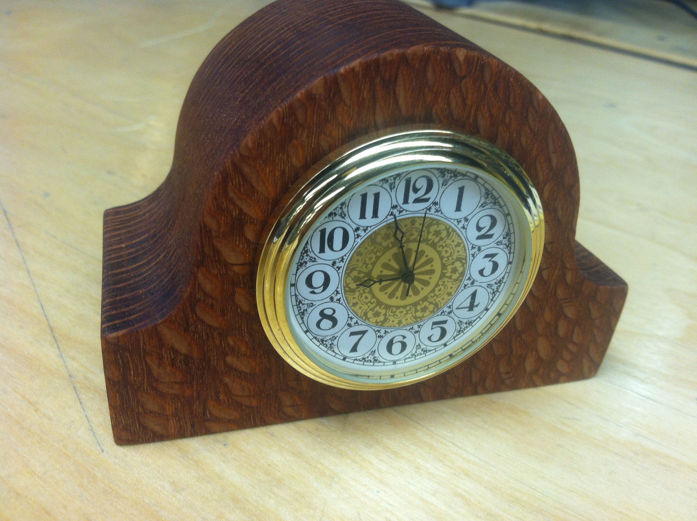 a mini tambour style desk clock DIY Project DIY Project Image