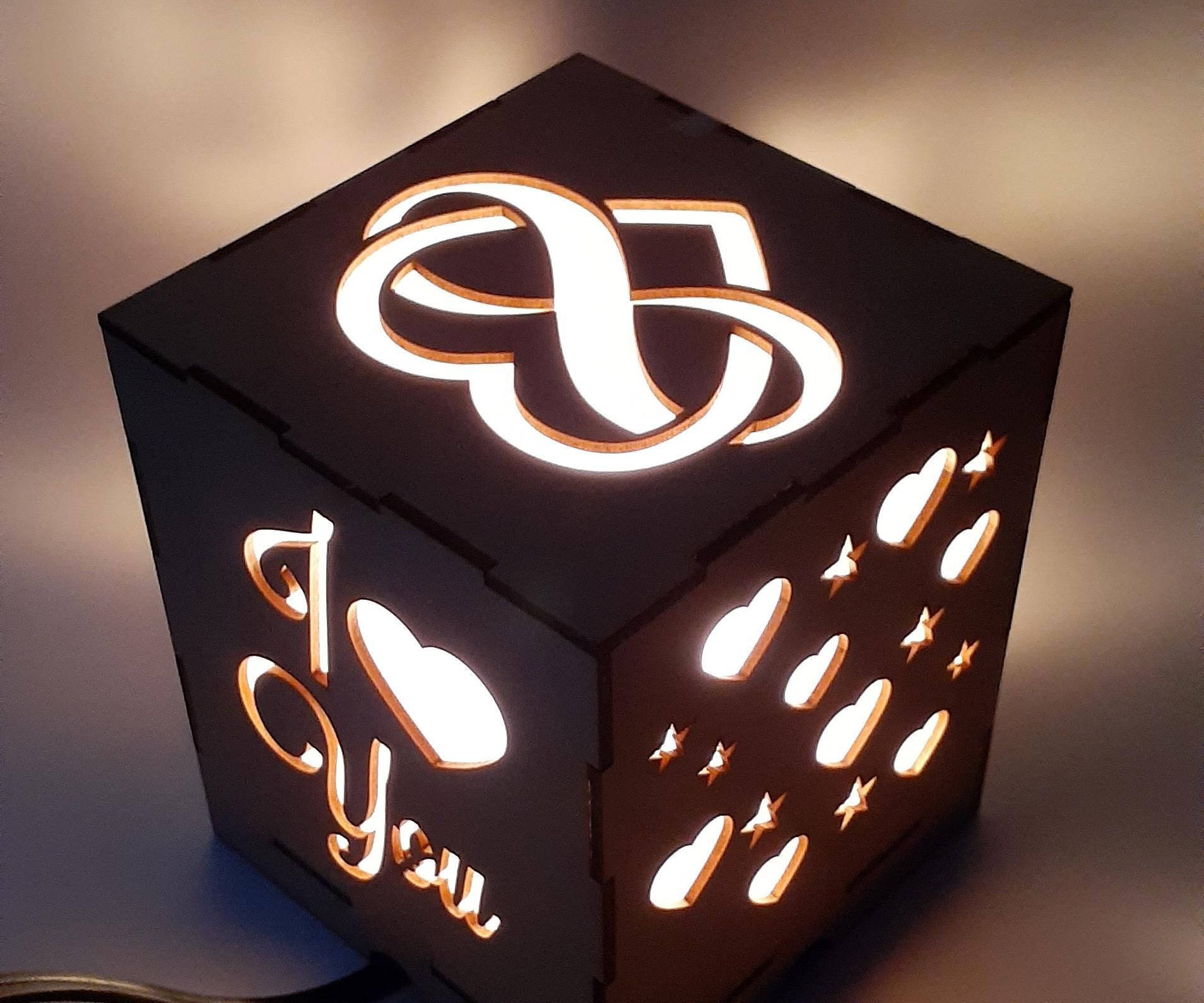 Romantic Night Table Lamp