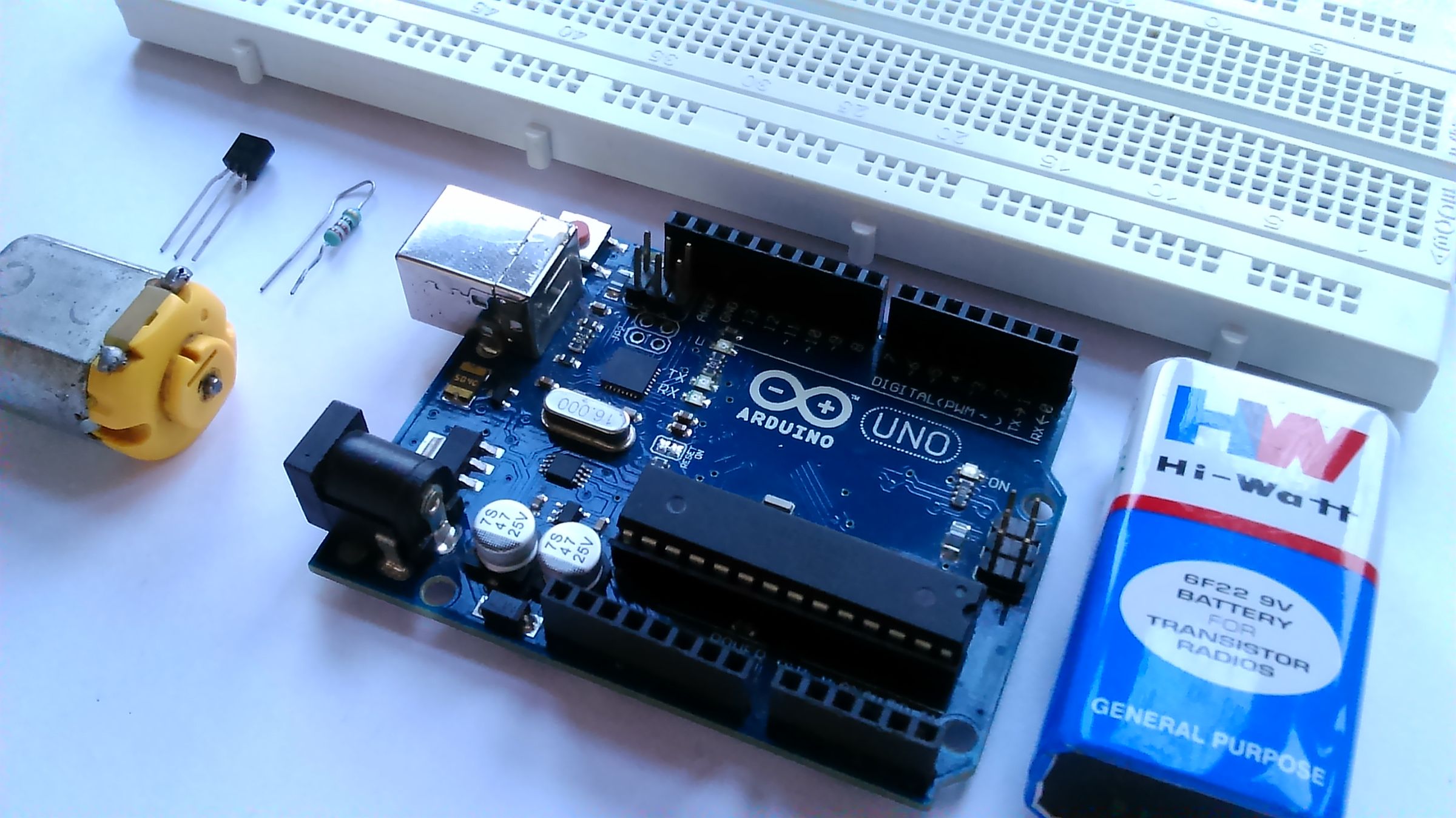 Use Transistor As Motor Driver Basic 4 Steps (with Pictures