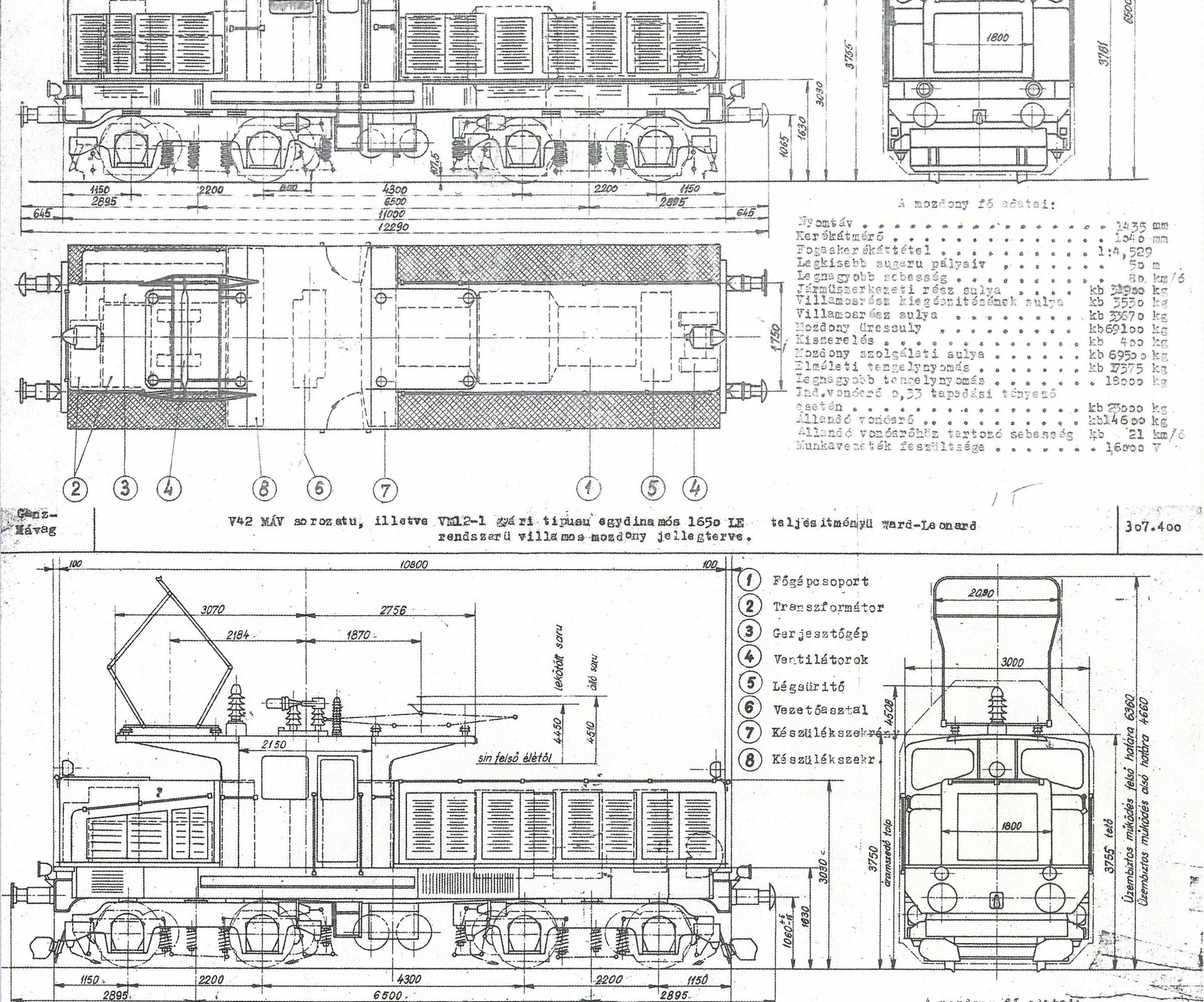 V42 Electric Locomotive in G Scale for Garden Railways