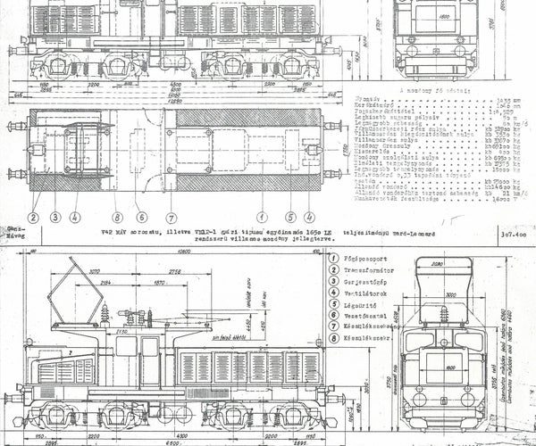 V42 Electric Locomotive in G Scale for Garden Railways