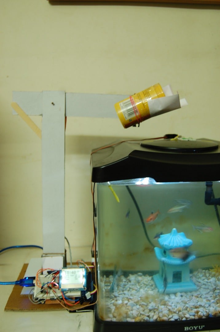 AquaFeeder: an Automated Fish Feeder : 20 Steps (with Pictures ... Circuit Diagram