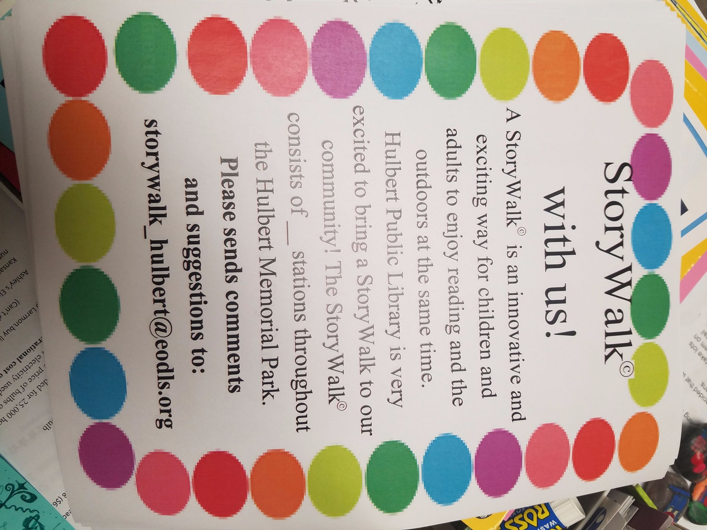 "Dog's Colorful Day" by Emma Dodd Story Walk : 15 Steps (with Pictures ...