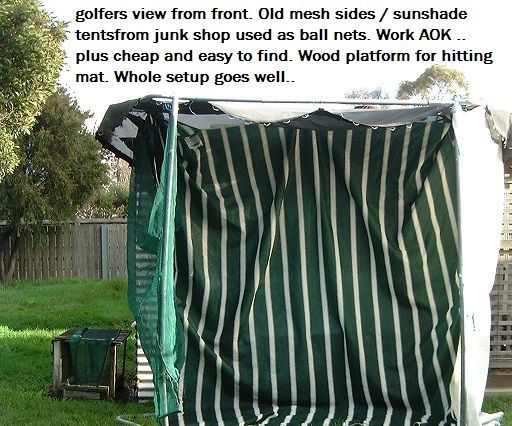 second hand golf mats