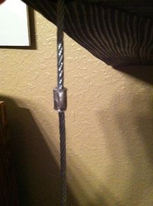 How to Make Suspended Shelves With Steel Cable and Turnbuckles : 7 ...