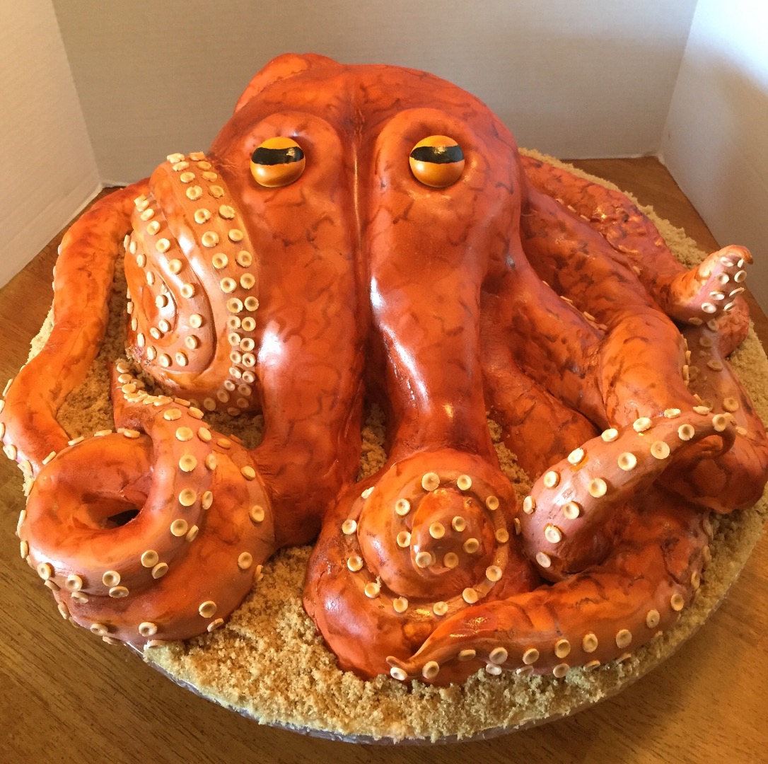 octopus cake pan