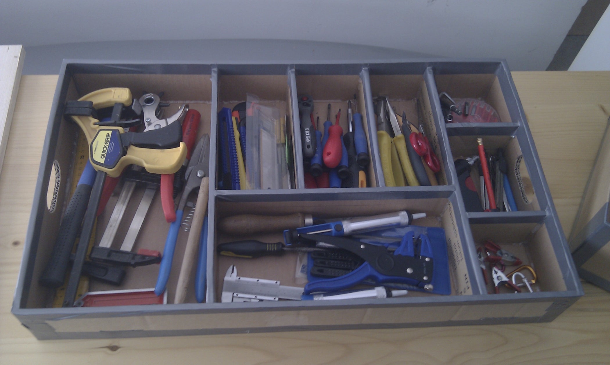 Cardboard Toolbox 9 Steps Instructables