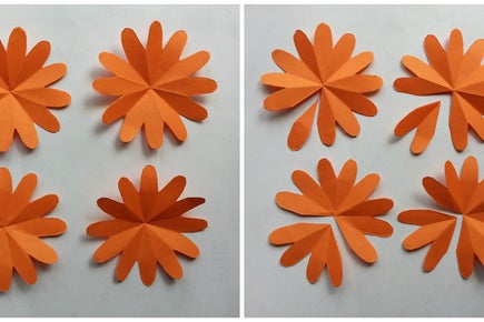 Diy Paper Flowers Folding Tricks 5 Steps With Pictures Instructables Diy Paper Flowers Folding Tricks 5 Steps With Pictures Instructables