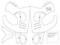 mortal kombat scorpion mask drawing