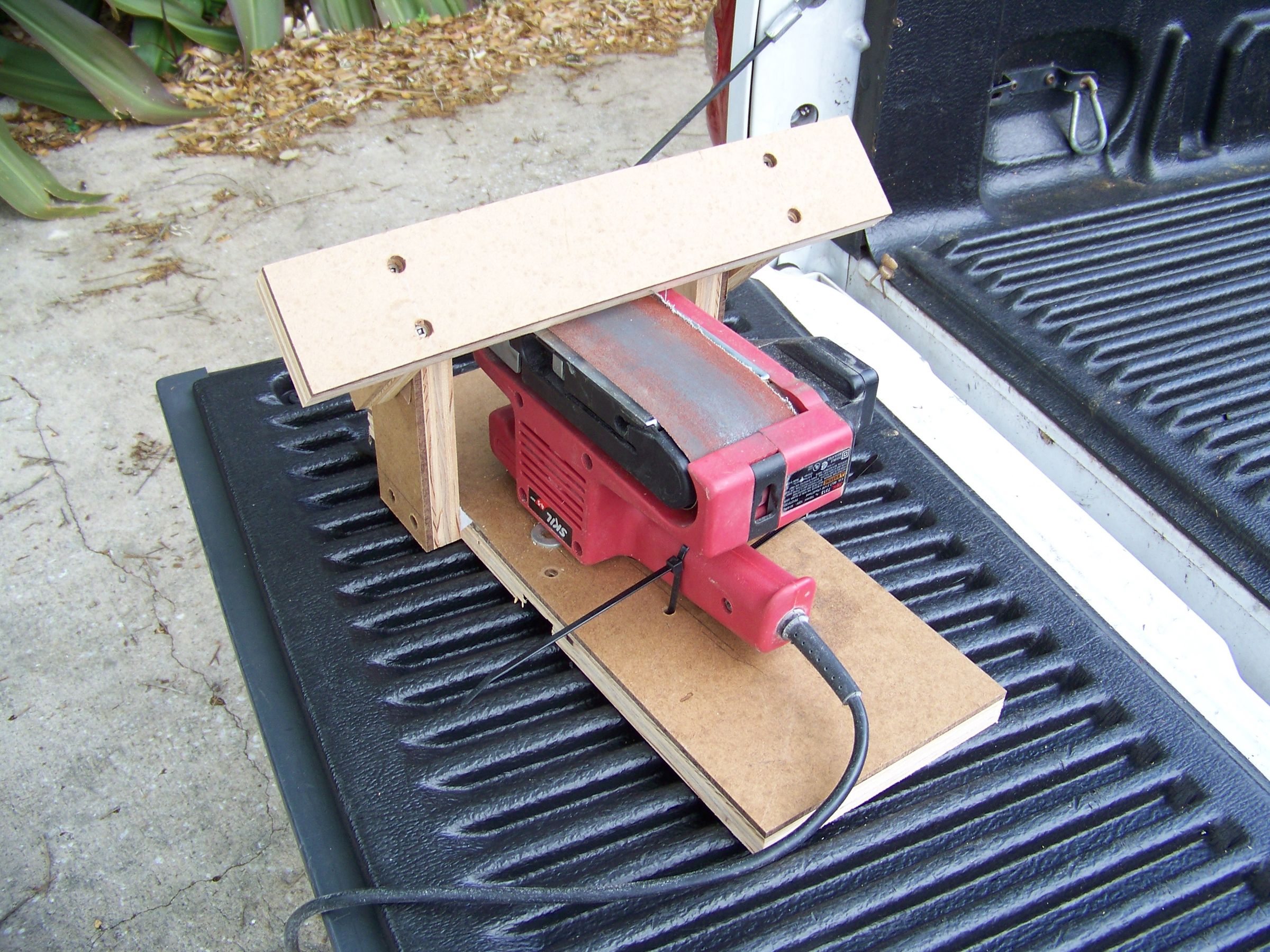Tool Rest for a Belt Sander for 