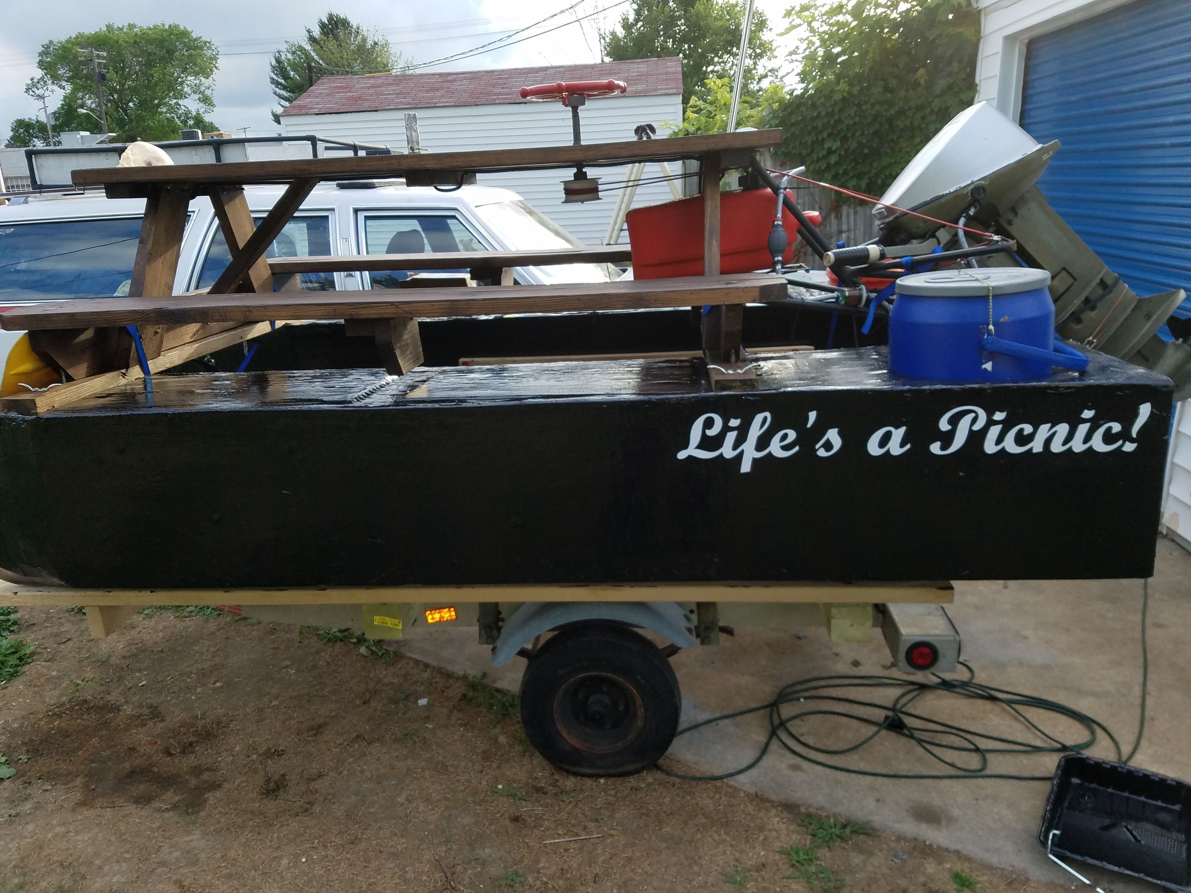 Pontoon Boat Picnic Table 8 Steps (with Pictures) Instructables