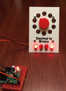 Mostly 3D Printed Binary Encoder : 4 Steps (with Pictures) - Instructables