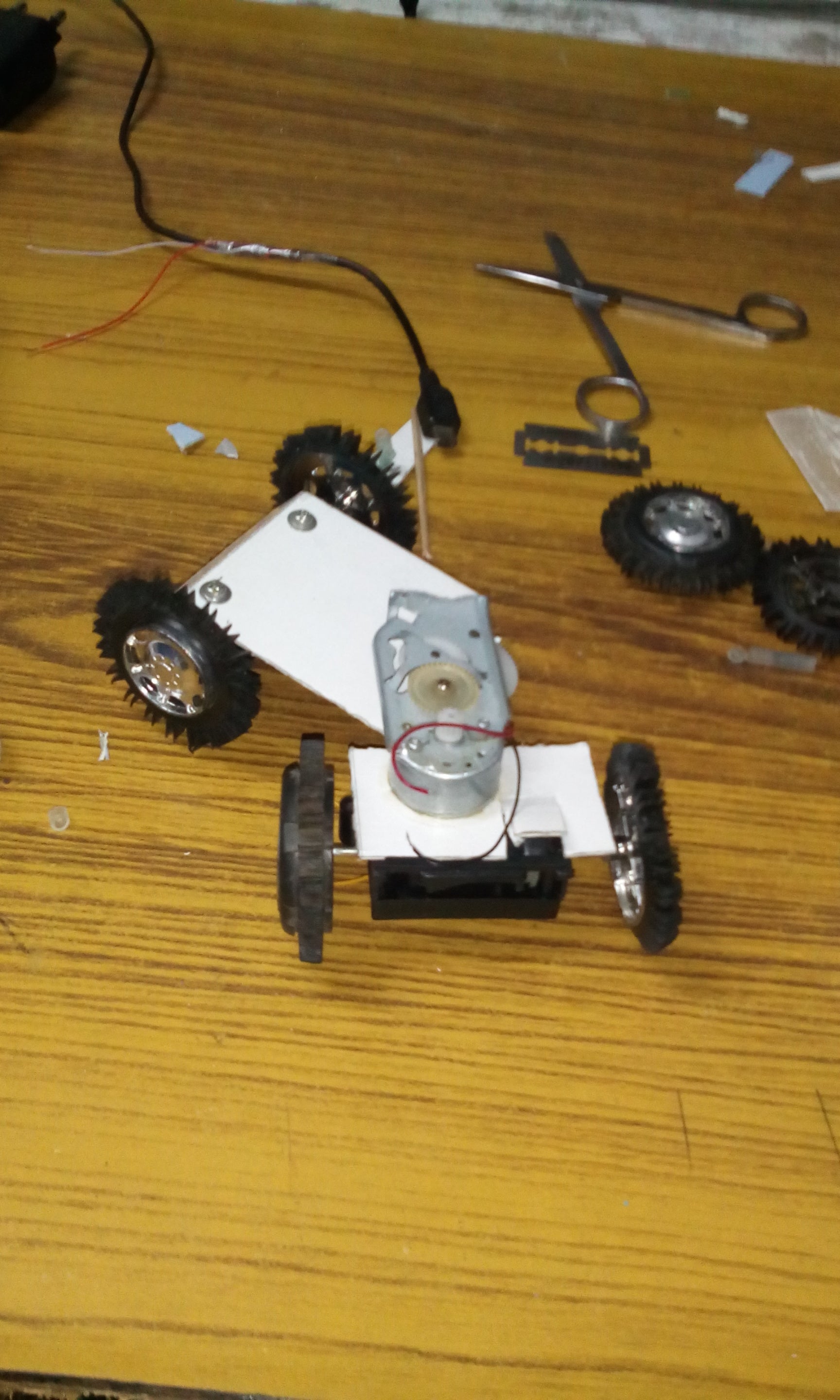 How to Make a Robotic Car With Stearing at Home 7 Steps Instructables